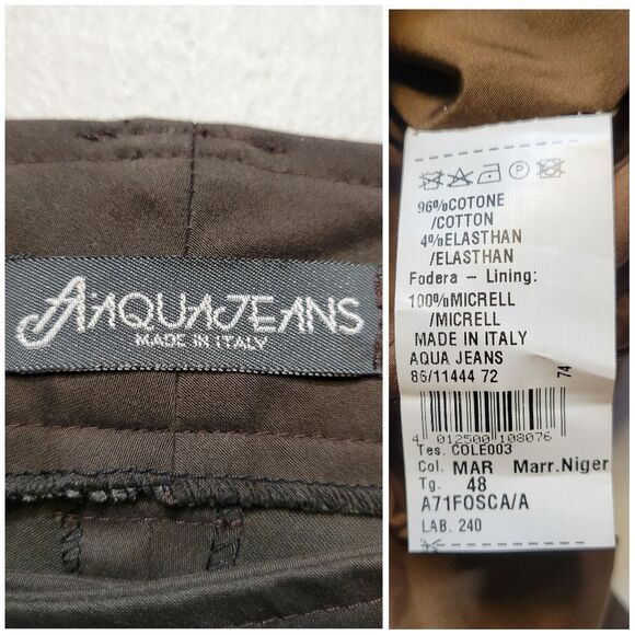 Italian Y2K Choclate Brown Ruffled Skirt and Blazer Set Steampunk Dark Academia - Picture 15 of 16